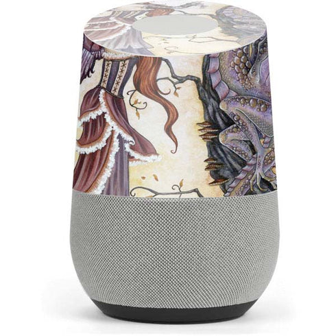 Amy Brown Dragon Charmer Fairy Google Home Skin